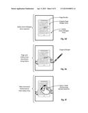 UI TECHNIQUES FOR REVEALING EXTRA MARGIN AREA FOR PAGINATED DIGITAL     CONTENT diagram and image