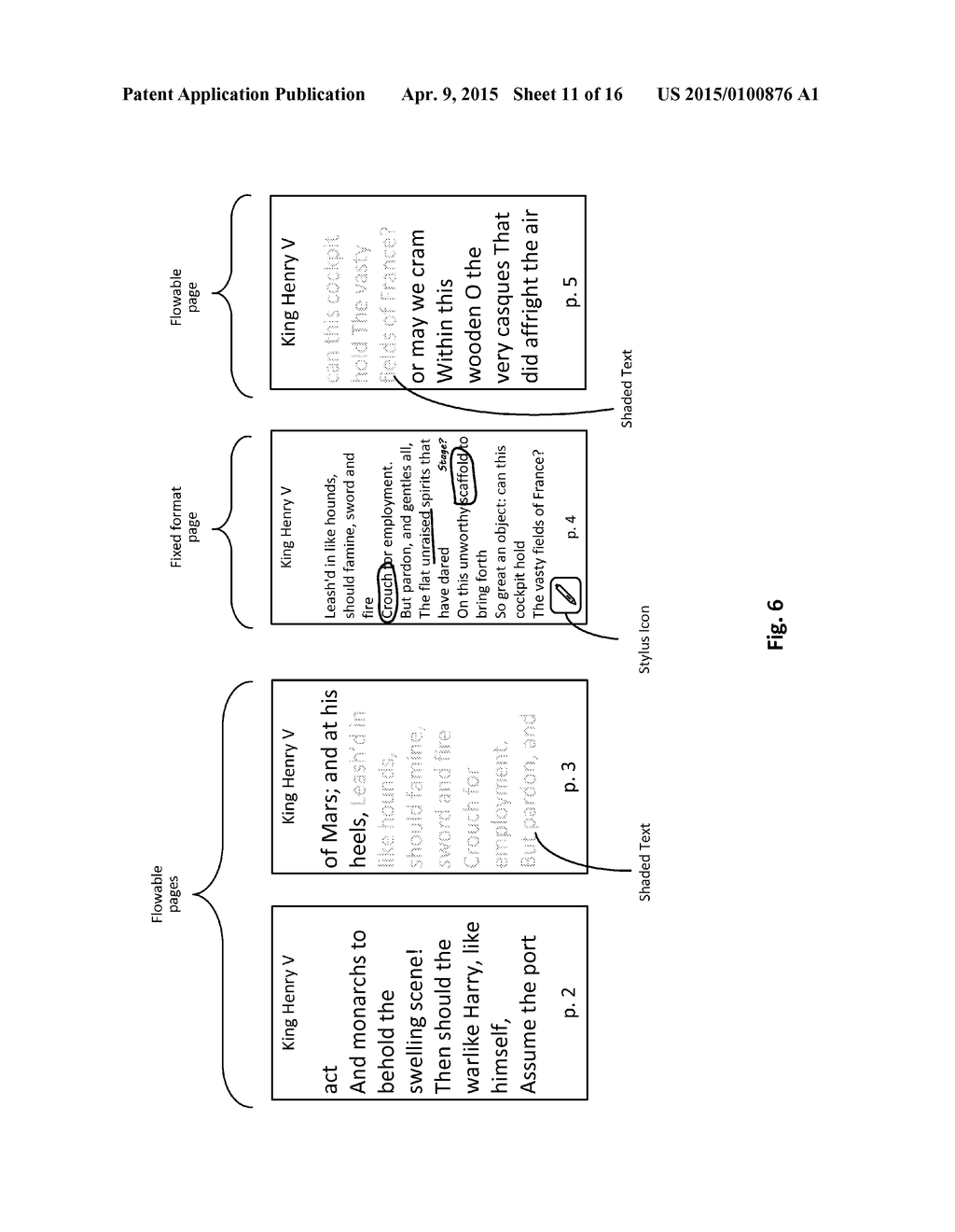 ANNOTATION OF DIGITAL CONTENT VIA SELECTIVE FIXED FORMATTING - diagram, schematic, and image 12