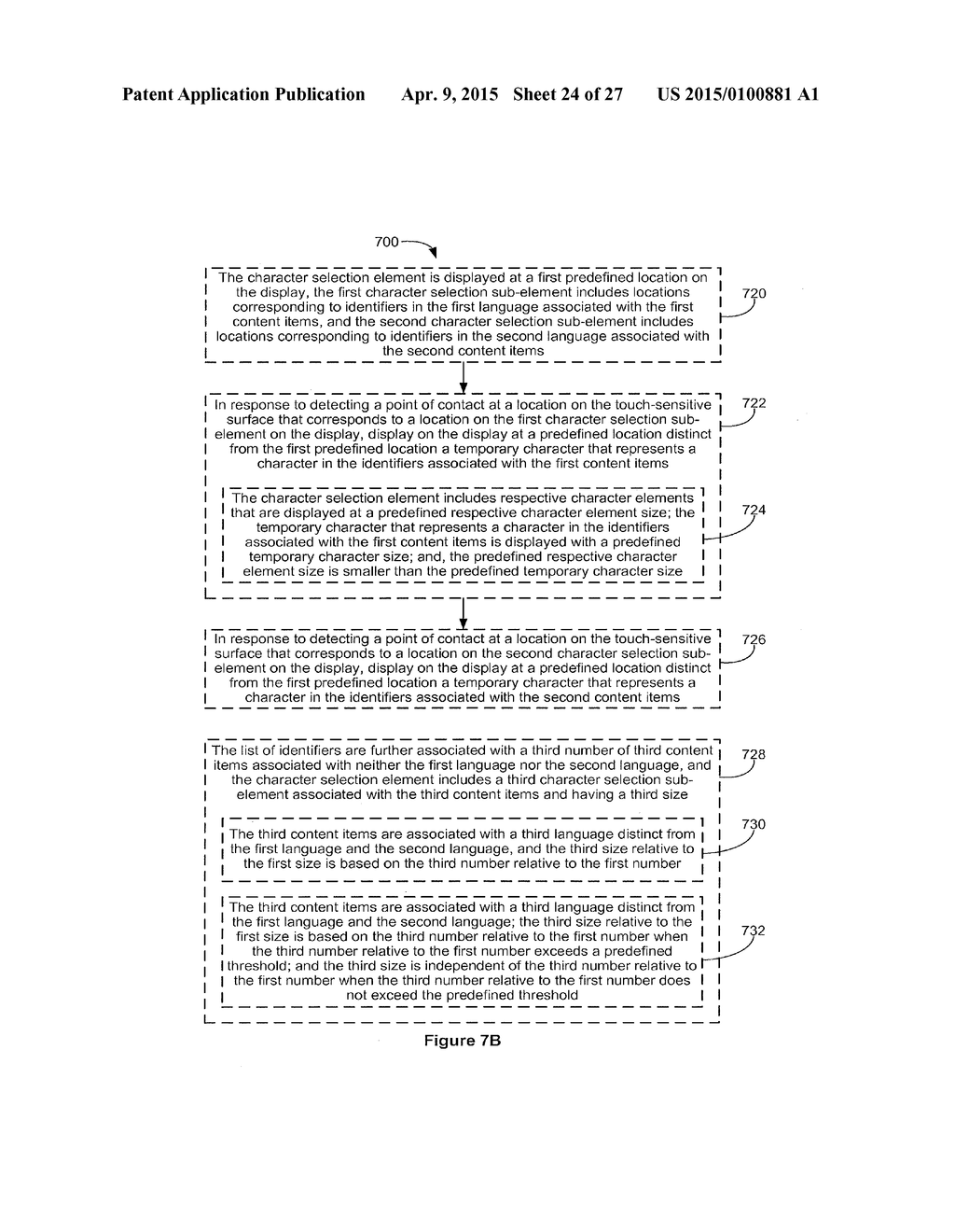 DEVICE, METHOD, AND GRAPHICAL USER INTERFACE FOR NAVIGATING A LIST OF     IDENTIFIERS - diagram, schematic, and image 25