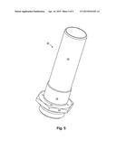 Cup-shaped Housing, Device for Separating Liquid from Air, and Method for     Mounting the Cup-shaped Housing on a Nipple diagram and image