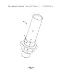 Cup-shaped Housing, Device for Separating Liquid from Air, and Method for     Mounting the Cup-shaped Housing on a Nipple diagram and image