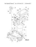 Dispensing Device of Capsule Coffee Machine diagram and image