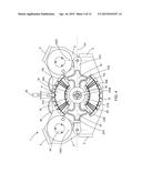 ROTARY PISTON INTERNAL COMBUSTION ENGINE diagram and image