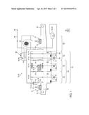 CLEANING DEVICE HAVING AN INDIVIDUALLY SWITCHABLE RINSING NOZZLE SYSTEM diagram and image