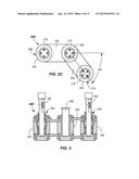 ARTICULATED SAMPLE CONTAINER RACK APPARATUS, RACK CONVEYOR SYSTEMS, AND     METHODS OF CONVEYING SAMPLE CONTAINERS diagram and image