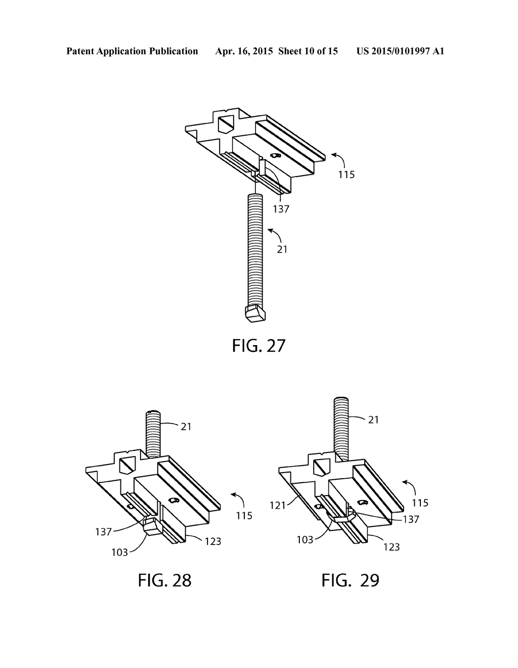 Solar Panel Rooftop Mounting and Grounding Device - diagram, schematic, and image 11