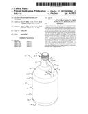 GLASS CONTAINER WITH ROLL-ON CLOSURE diagram and image