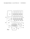 OUTPUT UNIT FOR A BEVERAGE DISPENSER, BEVERAGE DISPENSER HAVING SUCH AN     OUTPUT UNIT AND METHOD FOR OPERATING SUCH A BEVERAGE DISPENSER diagram and image