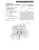 PACKAGING AND DISPENSING DEVICE COMPRISING A CLEARANCE COMPENSATION COVER diagram and image