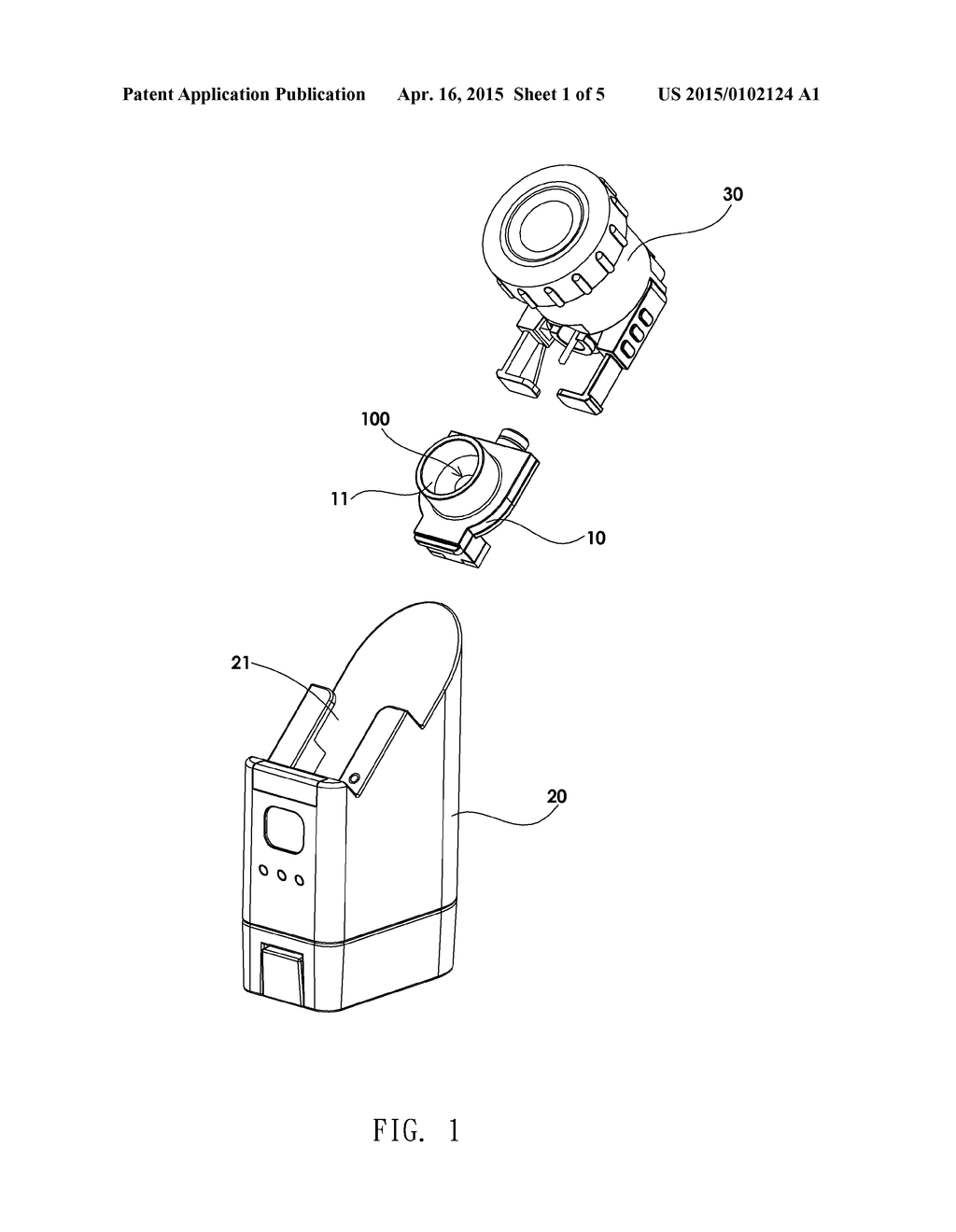 Nozzle replaceable atomizer with automatic abnormality detecting function - diagram, schematic, and image 02