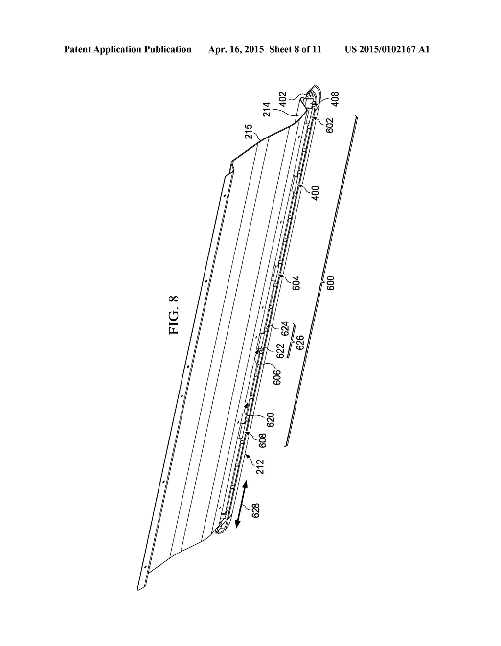 Method and Apparatus for Attaching a Trim to a Cover of a Bin Assembly - diagram, schematic, and image 09