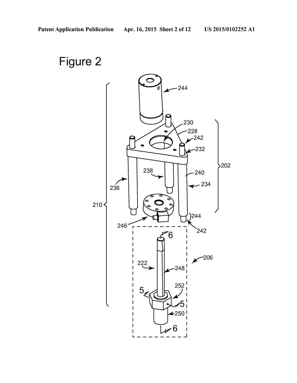 APPARATUS FOR SETTING AND VERIFYING SET POINT ON A VALVE ASSEMBLY - diagram, schematic, and image 03