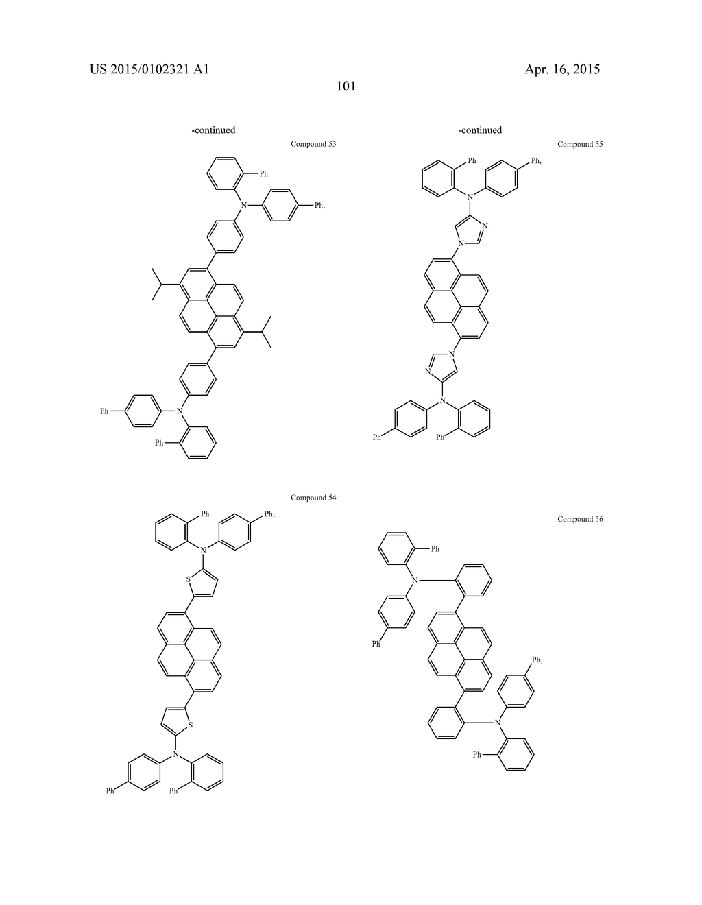 ORGANIC ELECTROLUMINESCENT MATERIALS AND DEVICES - diagram, schematic, and image 105