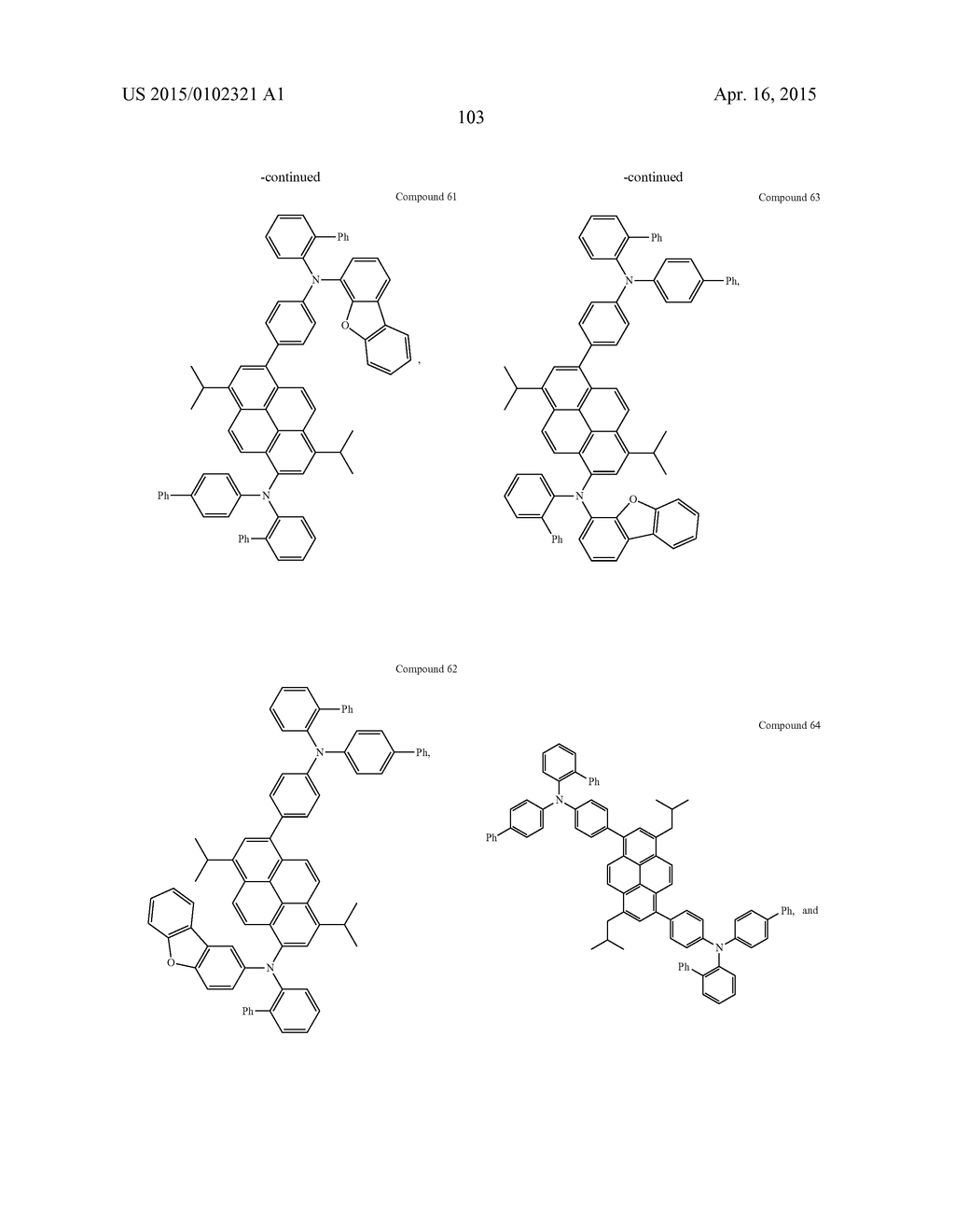 ORGANIC ELECTROLUMINESCENT MATERIALS AND DEVICES - diagram, schematic, and image 107