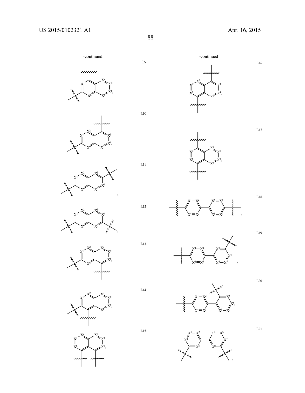 ORGANIC ELECTROLUMINESCENT MATERIALS AND DEVICES - diagram, schematic, and image 92