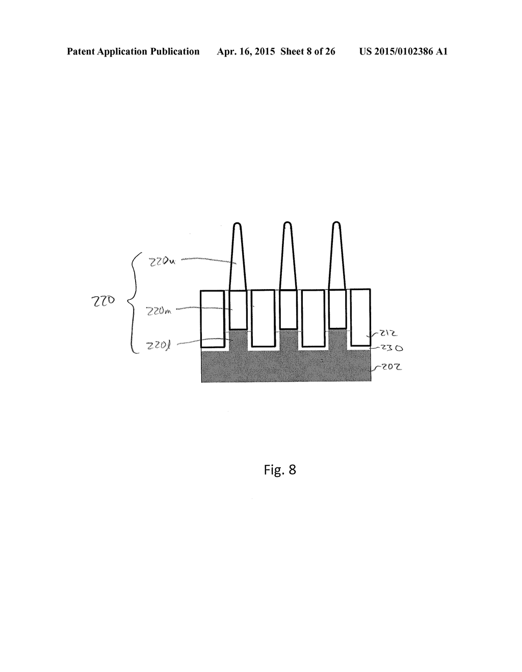 Passivated and Faceted for Fin Field Effect Transistor - diagram, schematic, and image 09