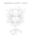 DYNAMIC LUMBAR SUPPORT FOR A CHAIR diagram and image