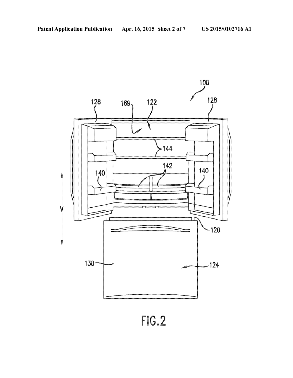 REFRIGERATOR APPLIANCE AND A METHOD FOR MANUFACTURING THE SAME - diagram, schematic, and image 03