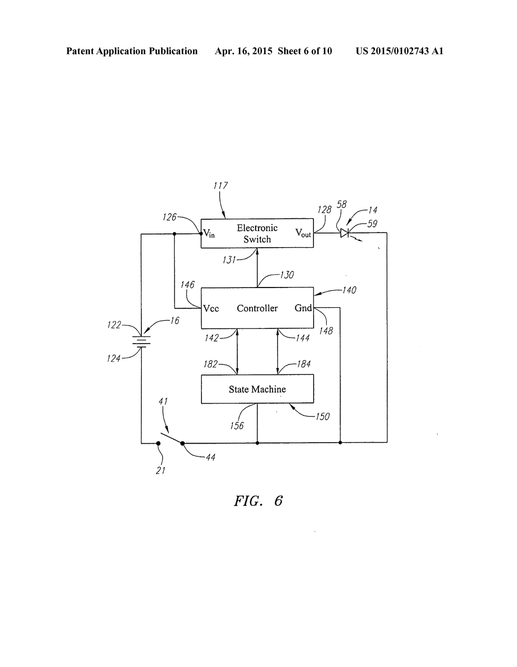 Multi-Mode Portable Lighting Device - diagram, schematic, and image 07