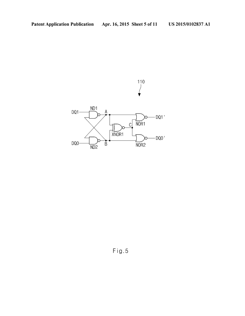 SEMICONDUCTOR DEVICE INCLUDING AN ARBITER CELL - diagram, schematic, and image 06