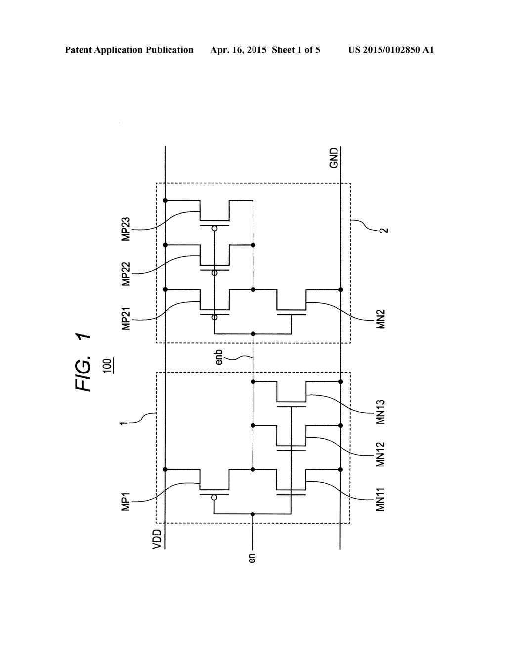 DECOUPLING CIRCUIT AND SEMICONDUCTOR INTEGRATED CIRCUIT - diagram, schematic, and image 02