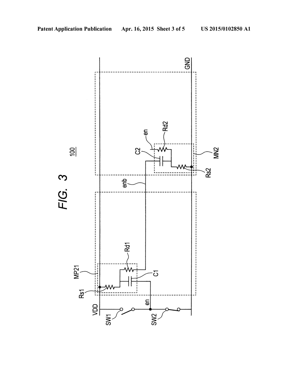 DECOUPLING CIRCUIT AND SEMICONDUCTOR INTEGRATED CIRCUIT - diagram, schematic, and image 04