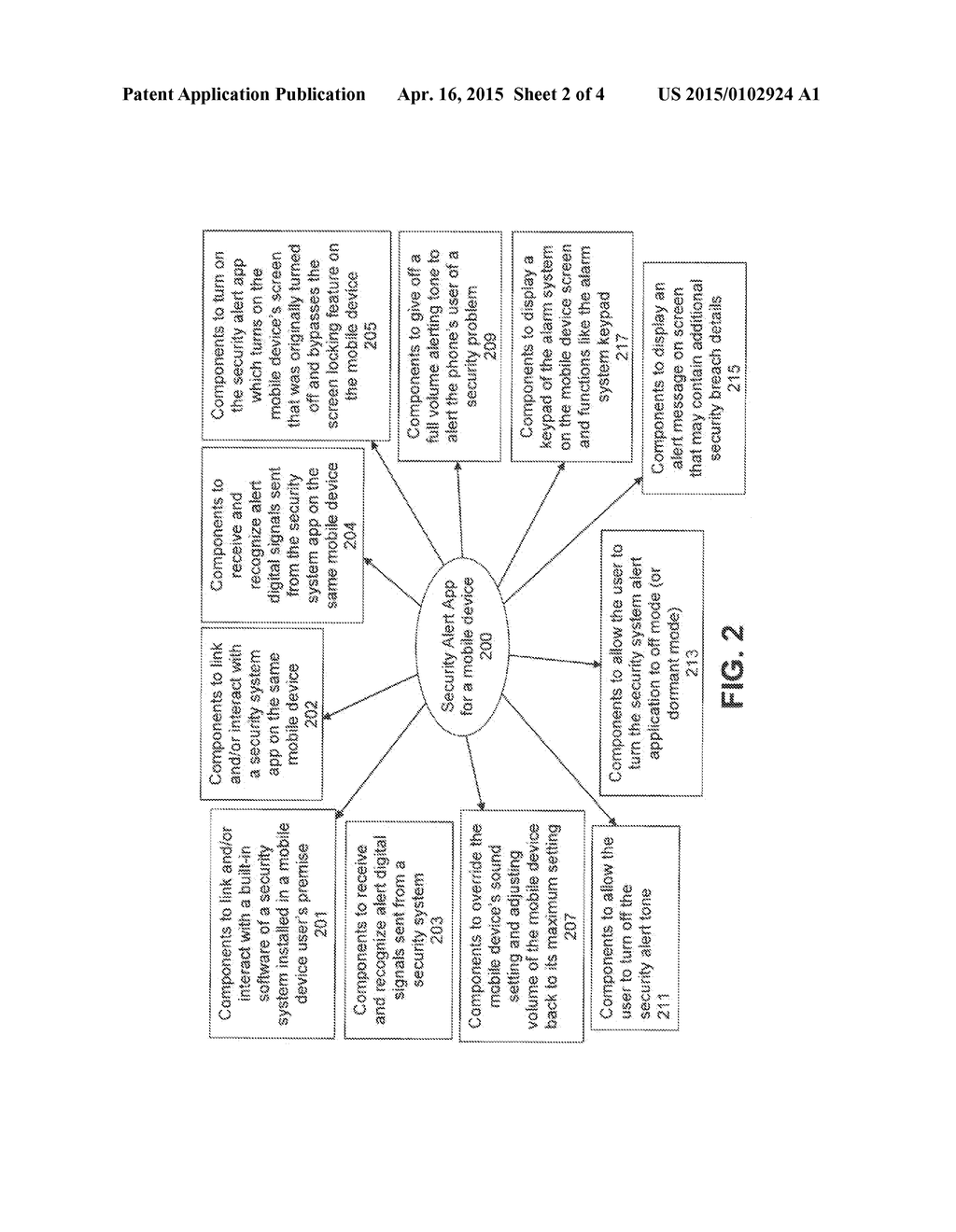 Volume/Vibrate Overriding Feature Of Alert System For Mobile Devices - diagram, schematic, and image 03