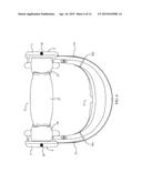 Headset with Binary Display and Integrated Computing System diagram and image