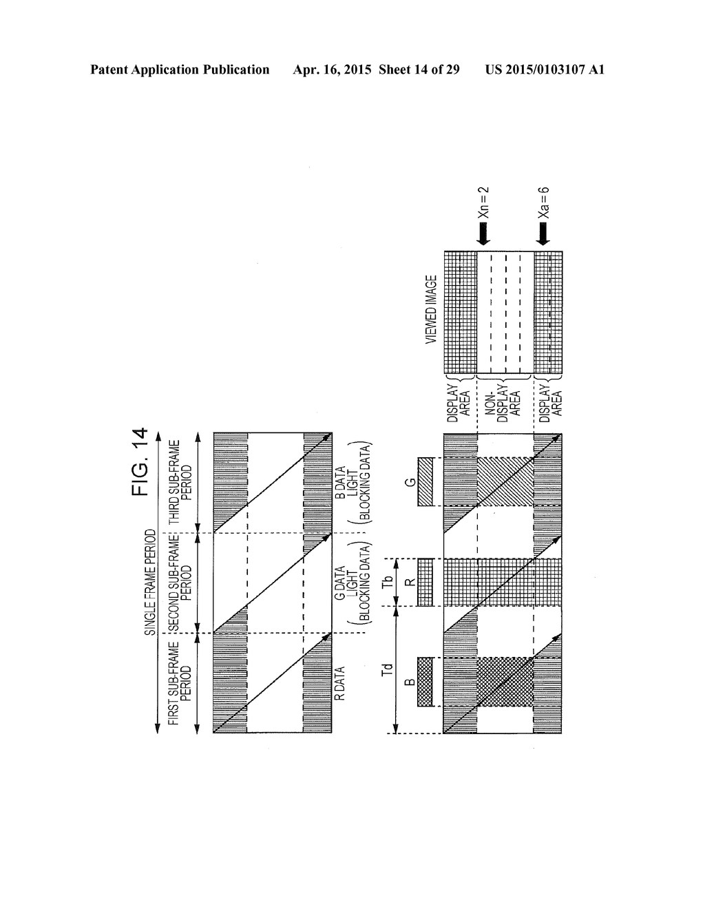IMAGE DISPLAY DEVICE, PRESENTATION BOX EMPLOYING SAME, AND METHOD OF     DRIVING IMAGE DISPLAY DEVICE - diagram, schematic, and image 15