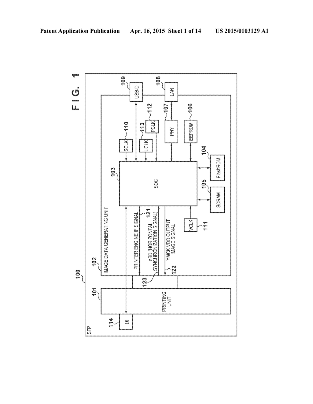 IMAGE FORMING APPARATUS, METHOD OF CONTROLLING THE SAME, AND IMAGE OUTPUT     CIRCUIT - diagram, schematic, and image 02