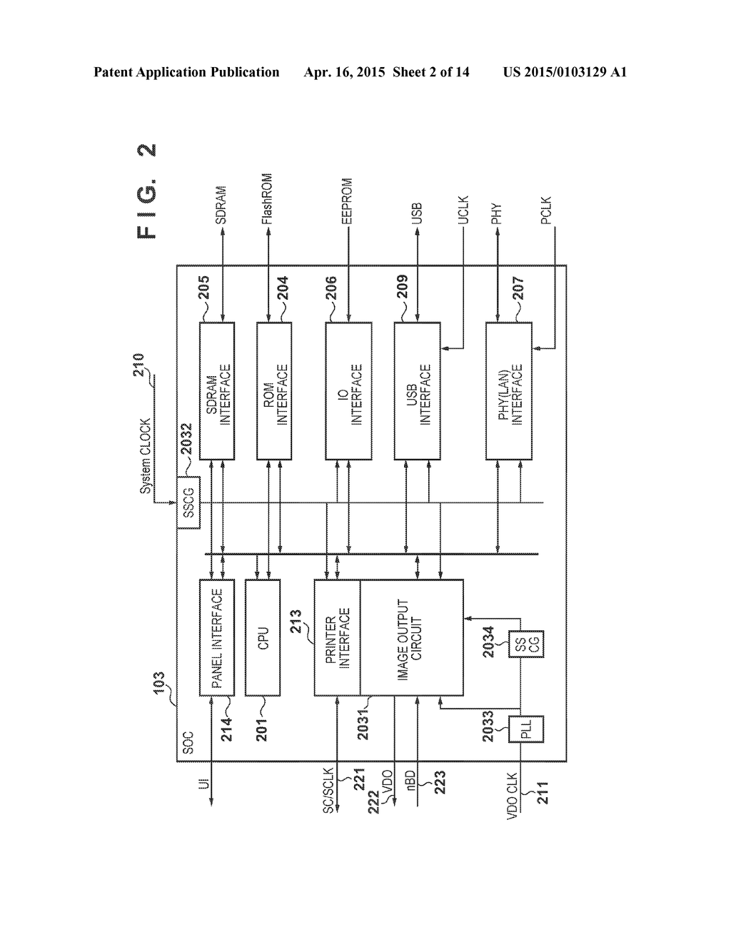 IMAGE FORMING APPARATUS, METHOD OF CONTROLLING THE SAME, AND IMAGE OUTPUT     CIRCUIT - diagram, schematic, and image 03