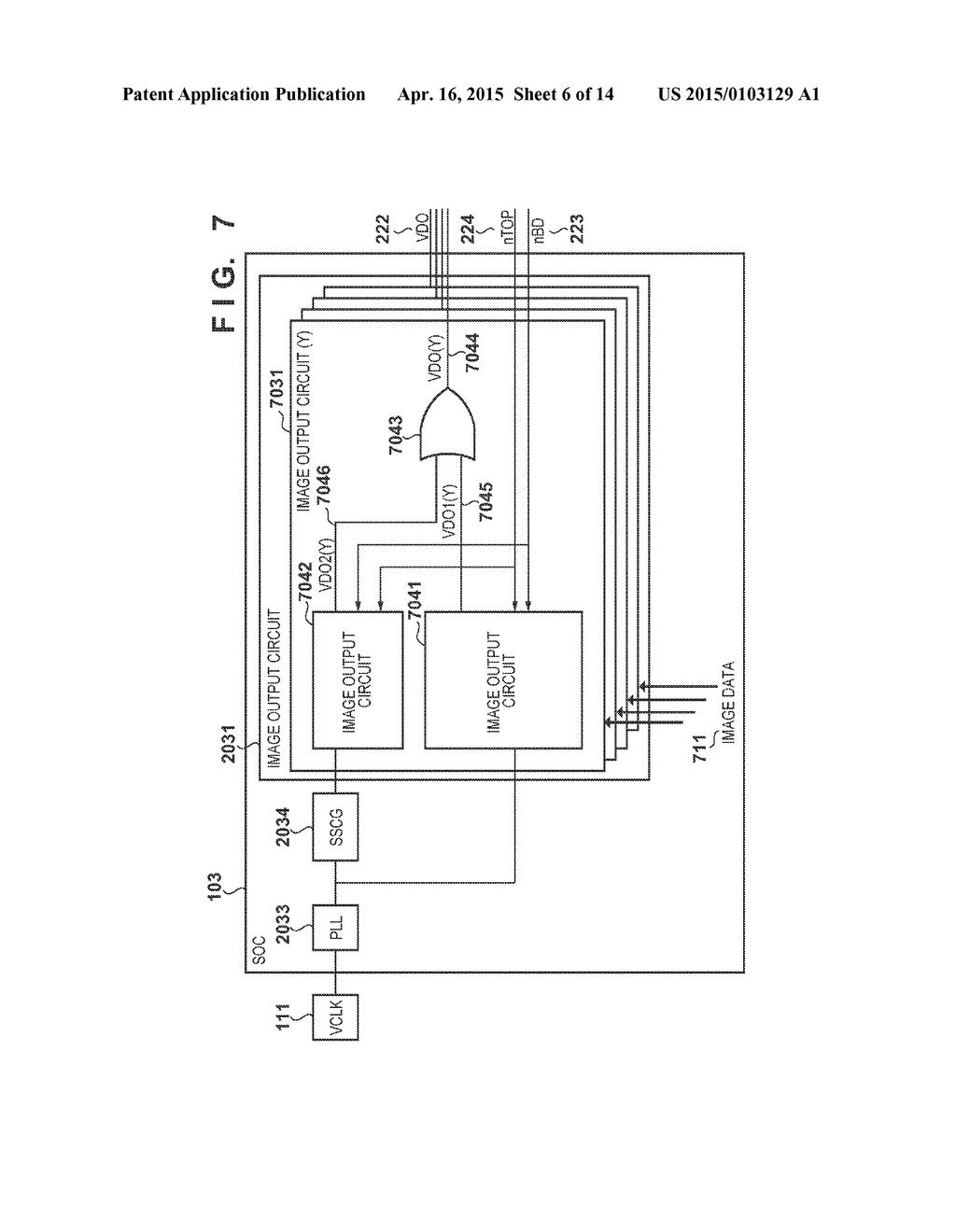 IMAGE FORMING APPARATUS, METHOD OF CONTROLLING THE SAME, AND IMAGE OUTPUT     CIRCUIT - diagram, schematic, and image 07