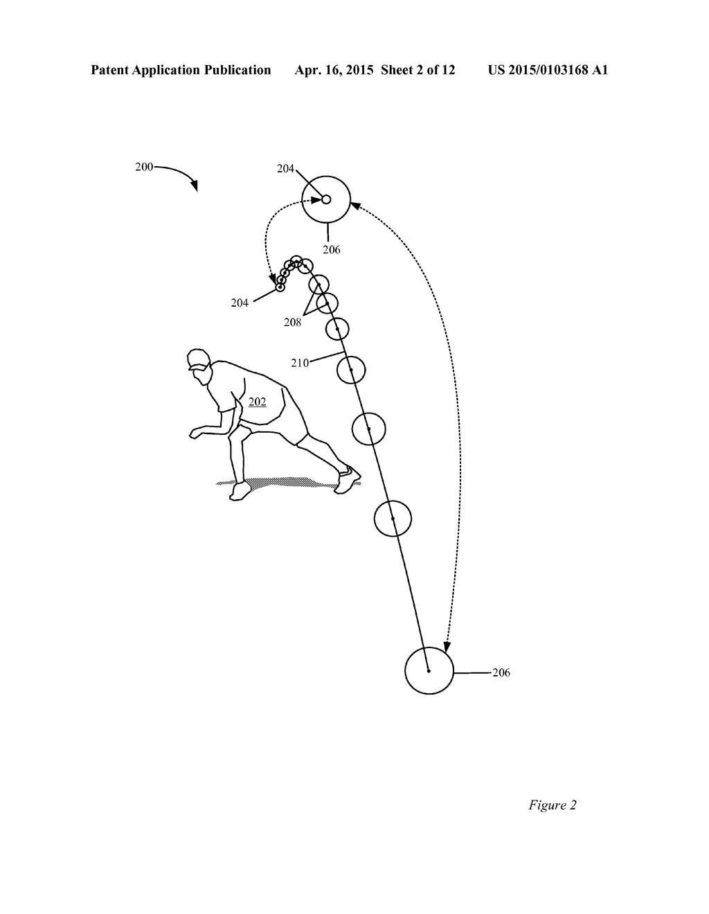 TRUE SPACE TRACKING OF AXISYMMETRIC OBJECT FLIGHT USING DIAMETER     MEASUREMENT - diagram, schematic, and image 03