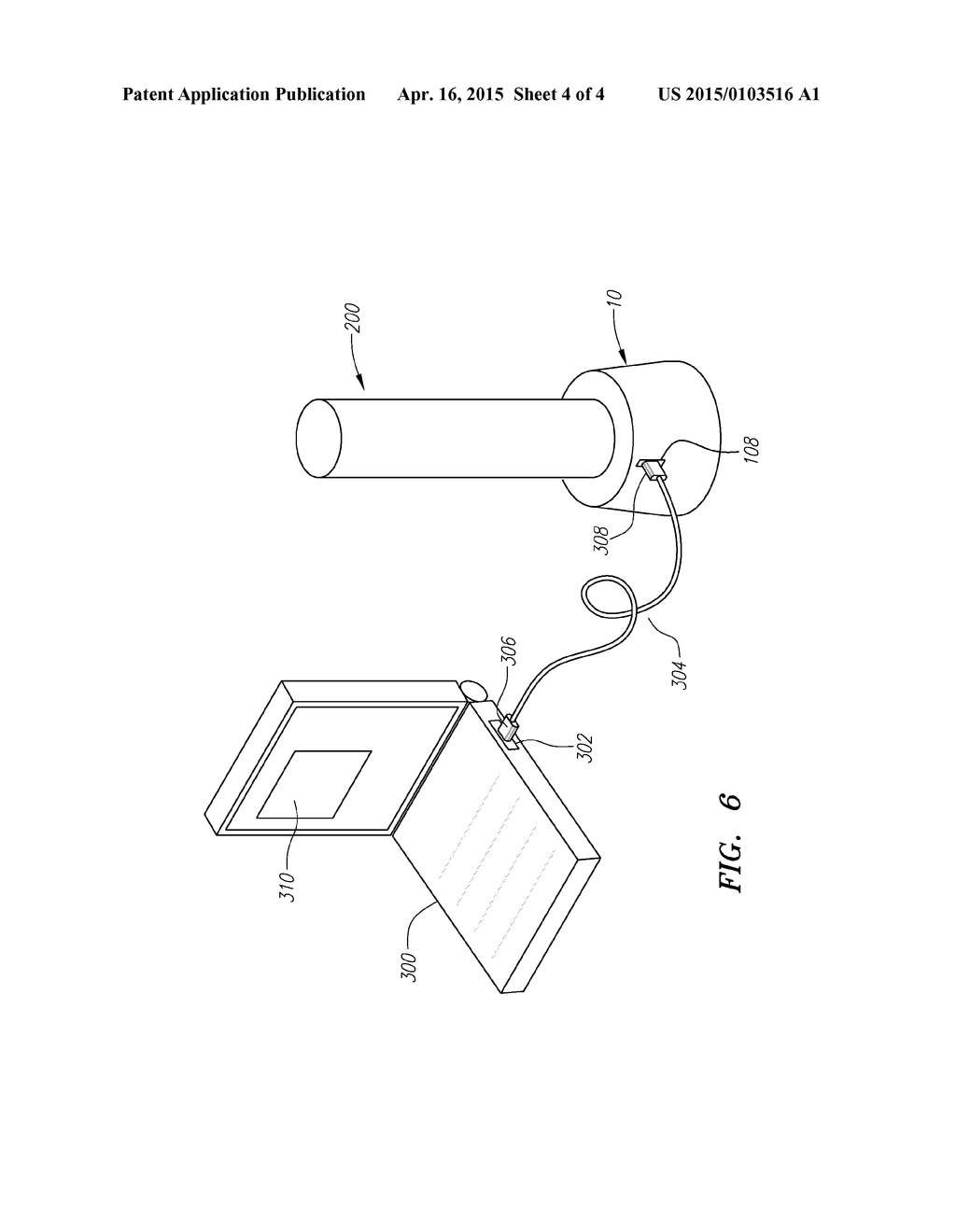 Charger Cradle for Rechargeable Lighting Device - diagram, schematic, and image 05