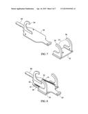 Telescopic, Horizontally Rotatable Trouble Light Holder diagram and image