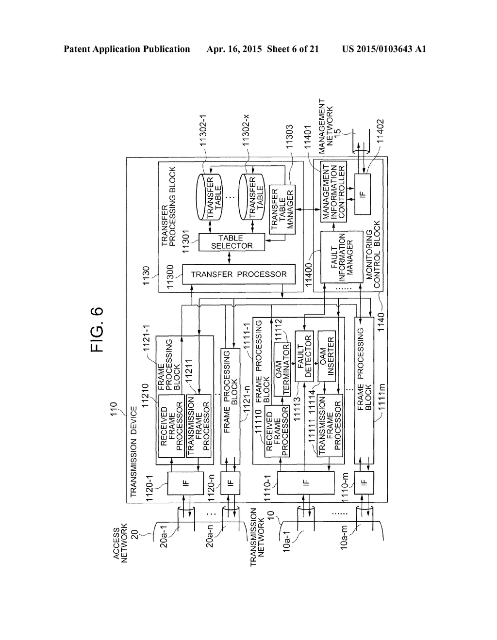 TRANSMISSION NETWORK AND TRANSMISSION NETWORK MANAGEMENT SYSTEM - diagram, schematic, and image 07