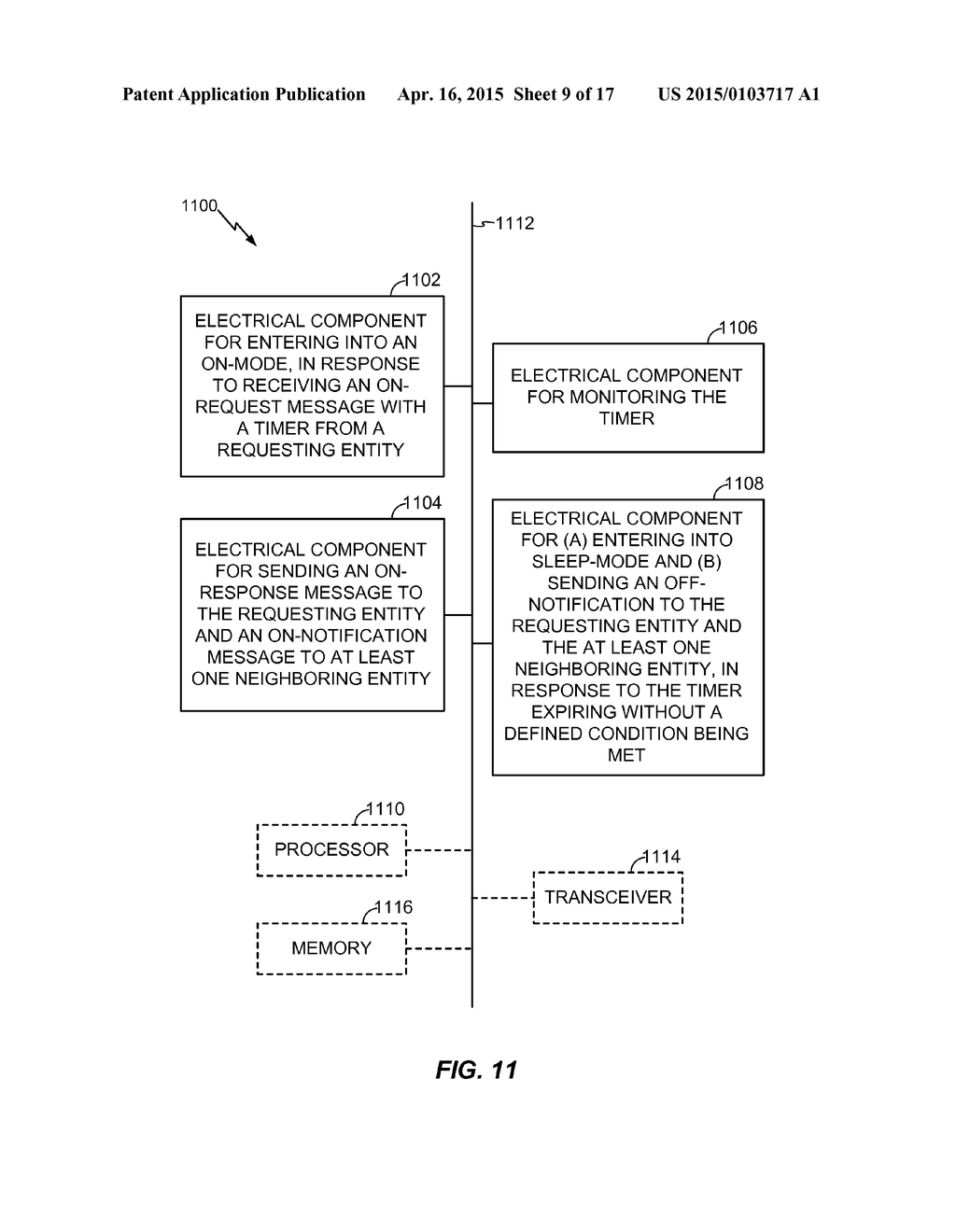 SYSTEM AND METHOD FOR ASSISTING IN POWERING ON SLEEPING NETWORK ENTITIES - diagram, schematic, and image 10