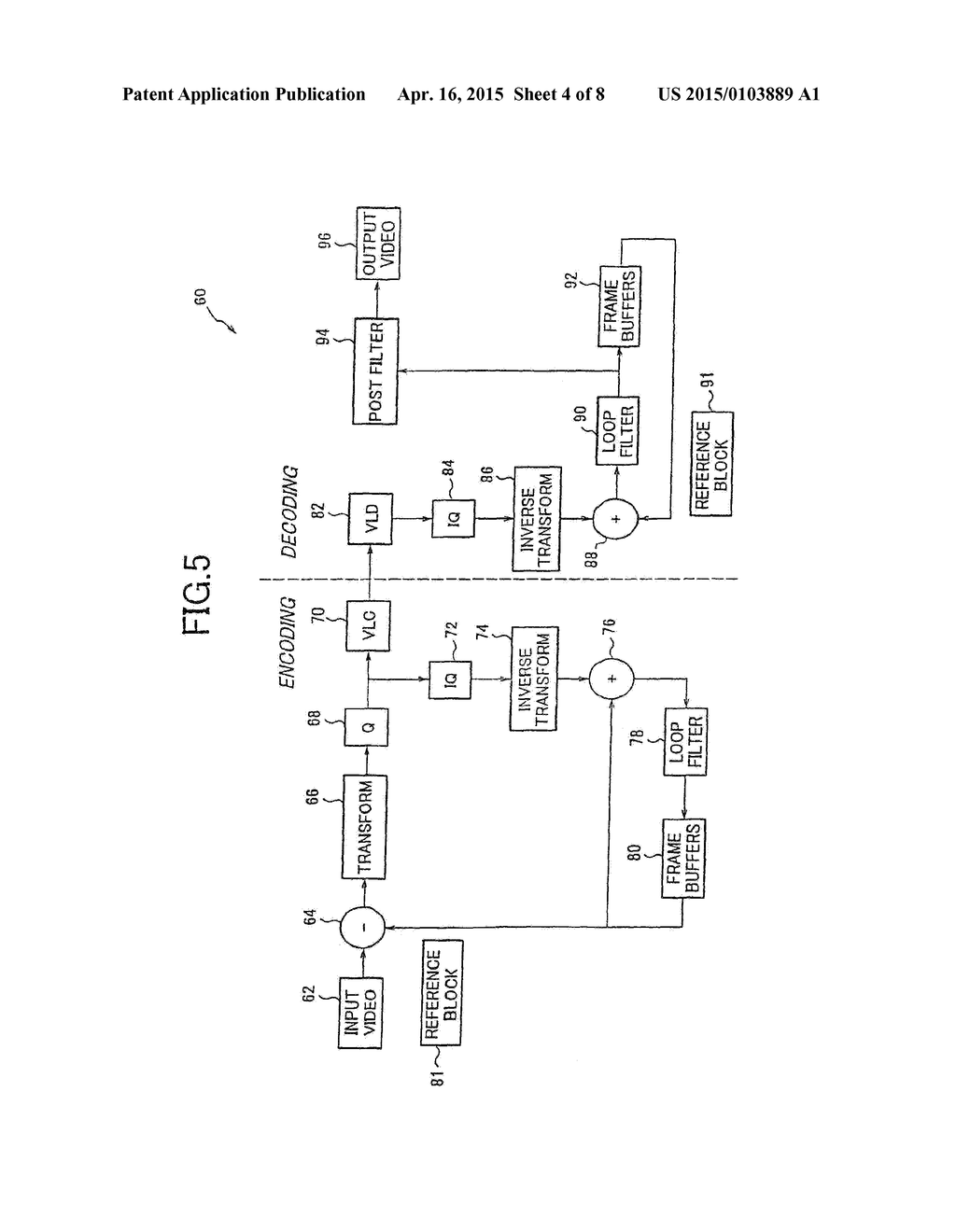 ADAPTIVE FILTERING BASED UPON BOUNDARY STRENGTH - diagram, schematic, and image 05