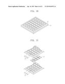X-RAY SYSTEM, SEMICONDUCTOR PACKAGE, AND TRAY HAVING X-RAY ABSORPTION     FILTER diagram and image