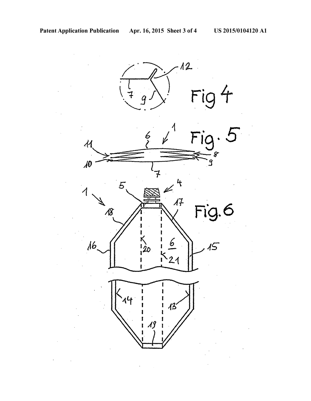 Side-gusseted bag made of film - diagram, schematic, and image 04