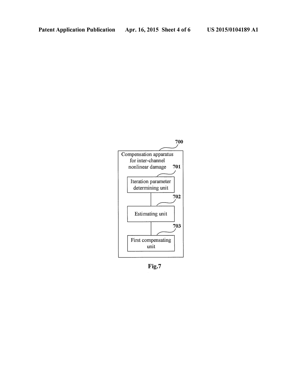 COMPENSATION APPARATUS AND METHOD FOR INTER-CHANNEL NONLINEAR DAMAGE - diagram, schematic, and image 05