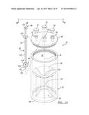 Fixed Chamber Separator With Adjustment Withdrawal Member diagram and image