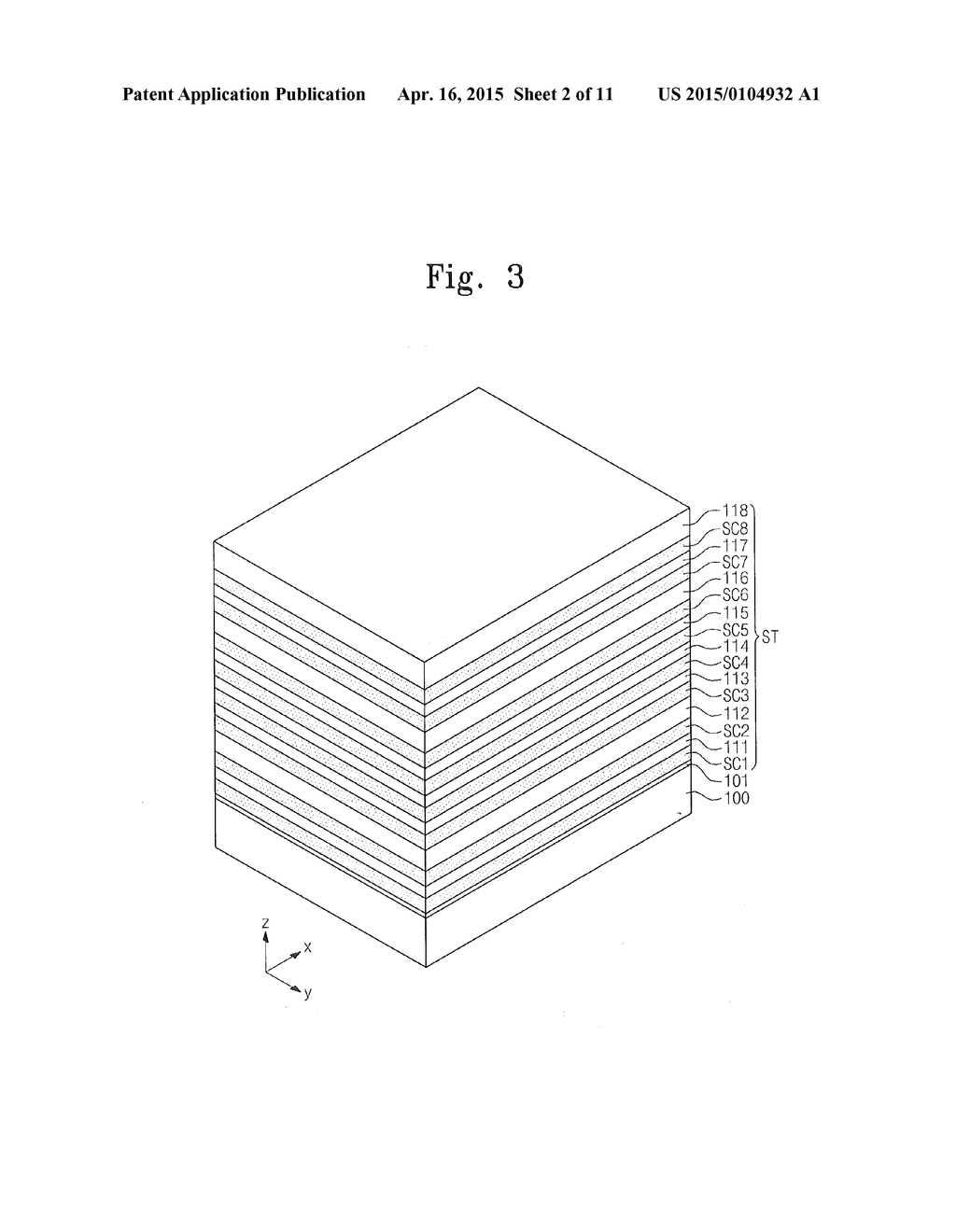 COMPOSITIONS FOR ETCHING AND METHODS OF FORMING A SEMICONDUCTOR DEVICE     USING THE SAME - diagram, schematic, and image 03