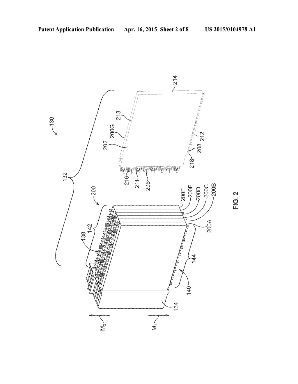 ELECTRICAL CONNECTOR HAVING AN ARRAY OF SIGNAL CONTACTS - diagram, schematic, and image 03