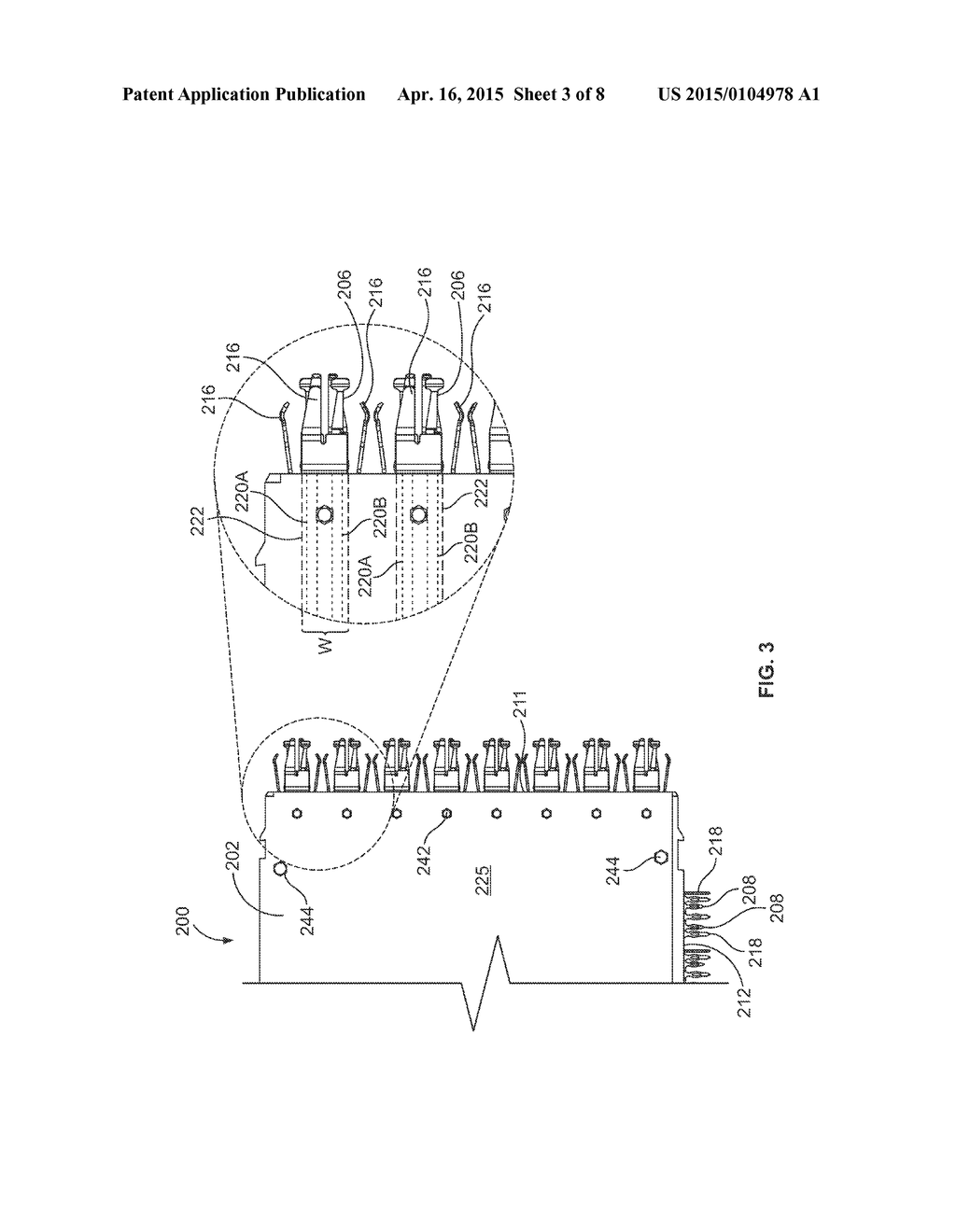 ELECTRICAL CONNECTOR HAVING AN ARRAY OF SIGNAL CONTACTS - diagram, schematic, and image 04