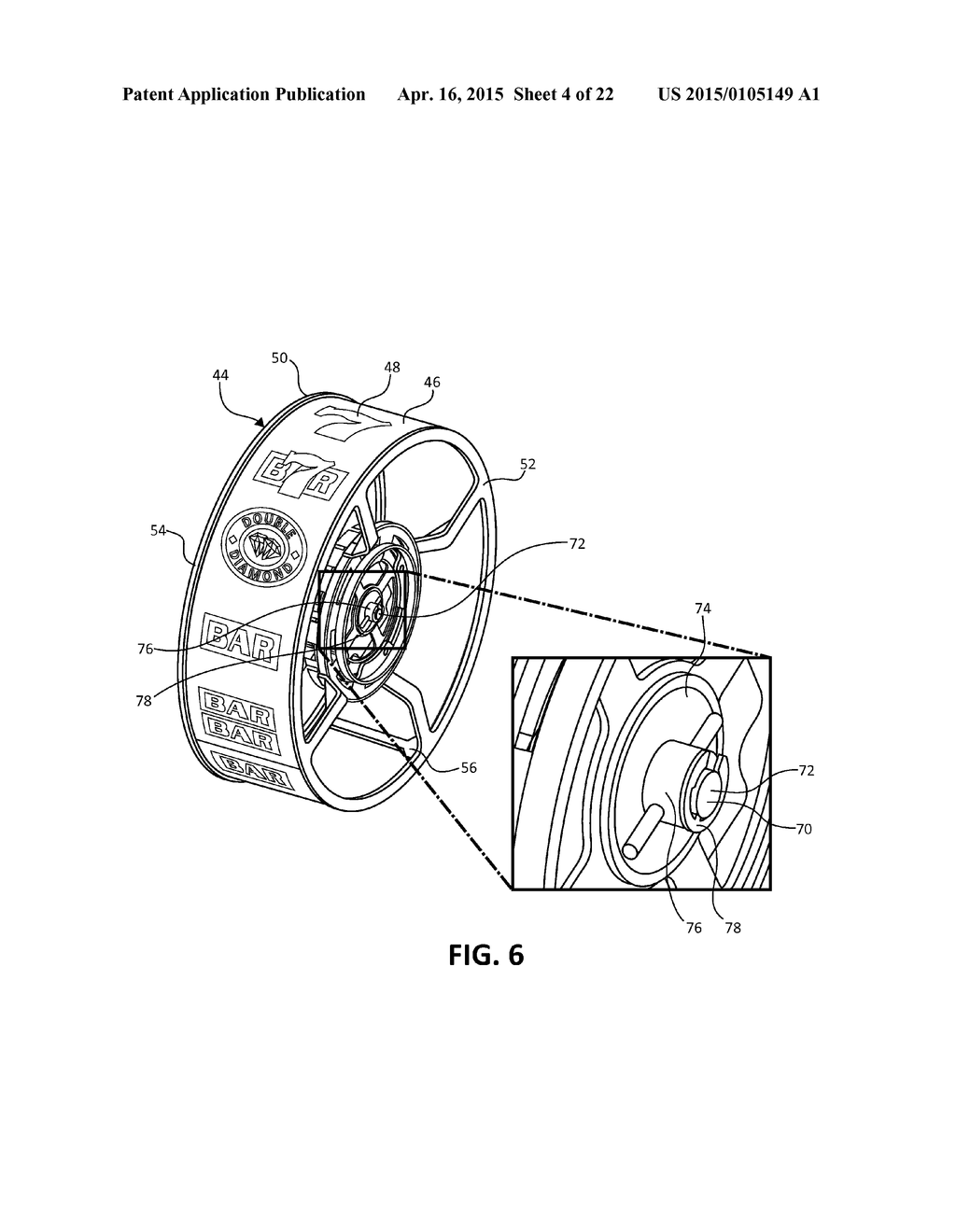 LIGHTING ASSEMBLY FOR REEL SLOT MACHINE - diagram, schematic, and image 05