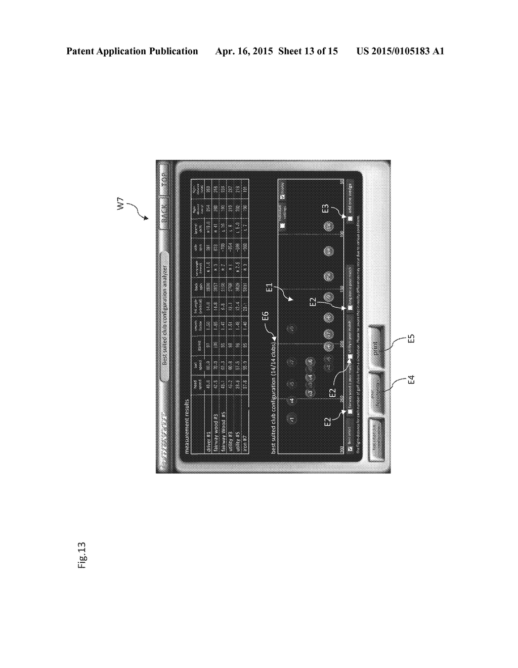 GOLF CLUB SET FITTING DEVICE, FITTING METHOD, AND COMPUTER-READABLE MEDIUM     STORING FITTING PROGRAM - diagram, schematic, and image 14