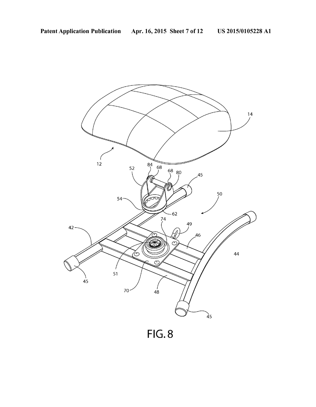 EXERCISE APPARATUS - diagram, schematic, and image 08