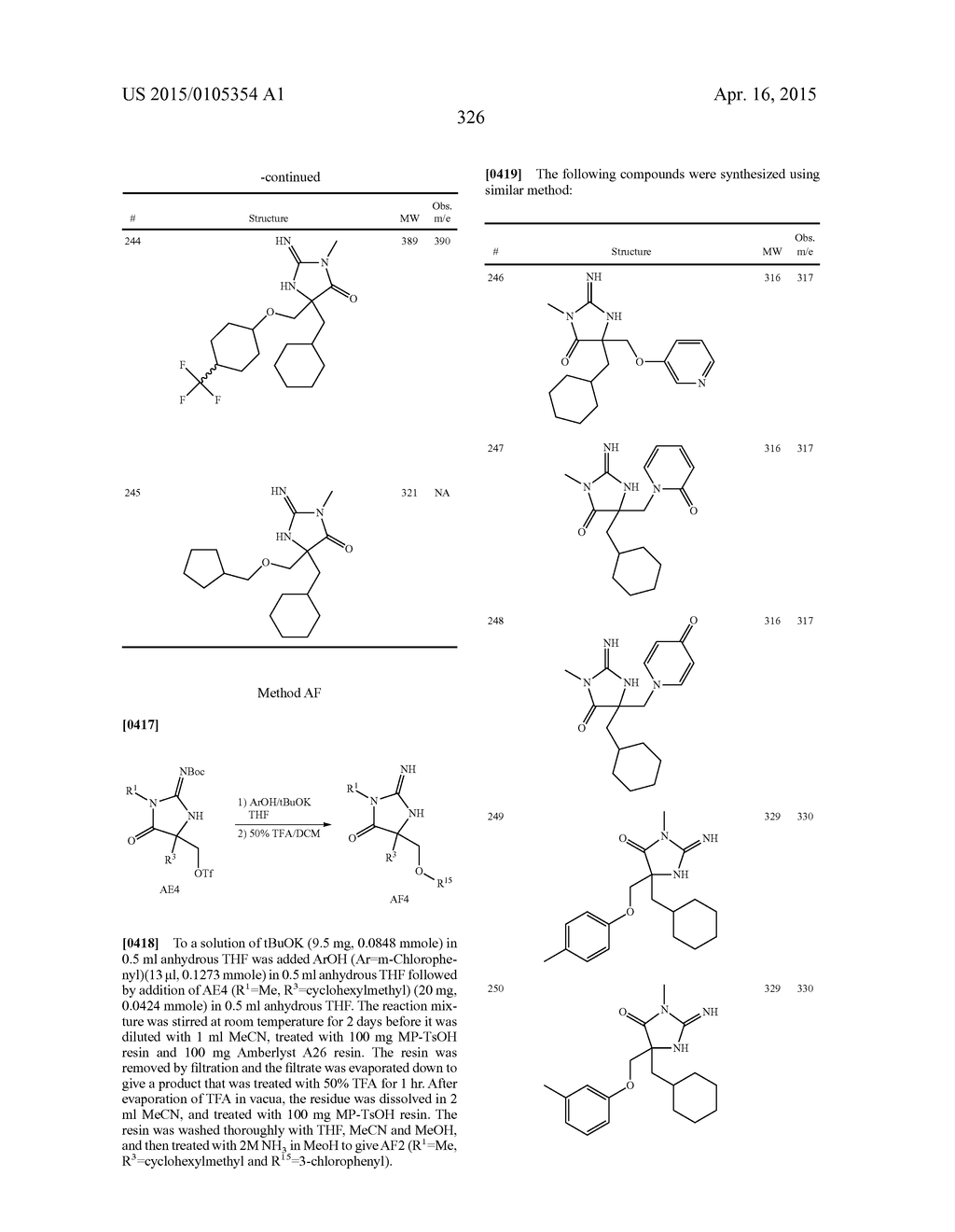 HETEROCYCLIC ASPARTYL PROTEASE INHIBITORS - diagram, schematic, and image 326