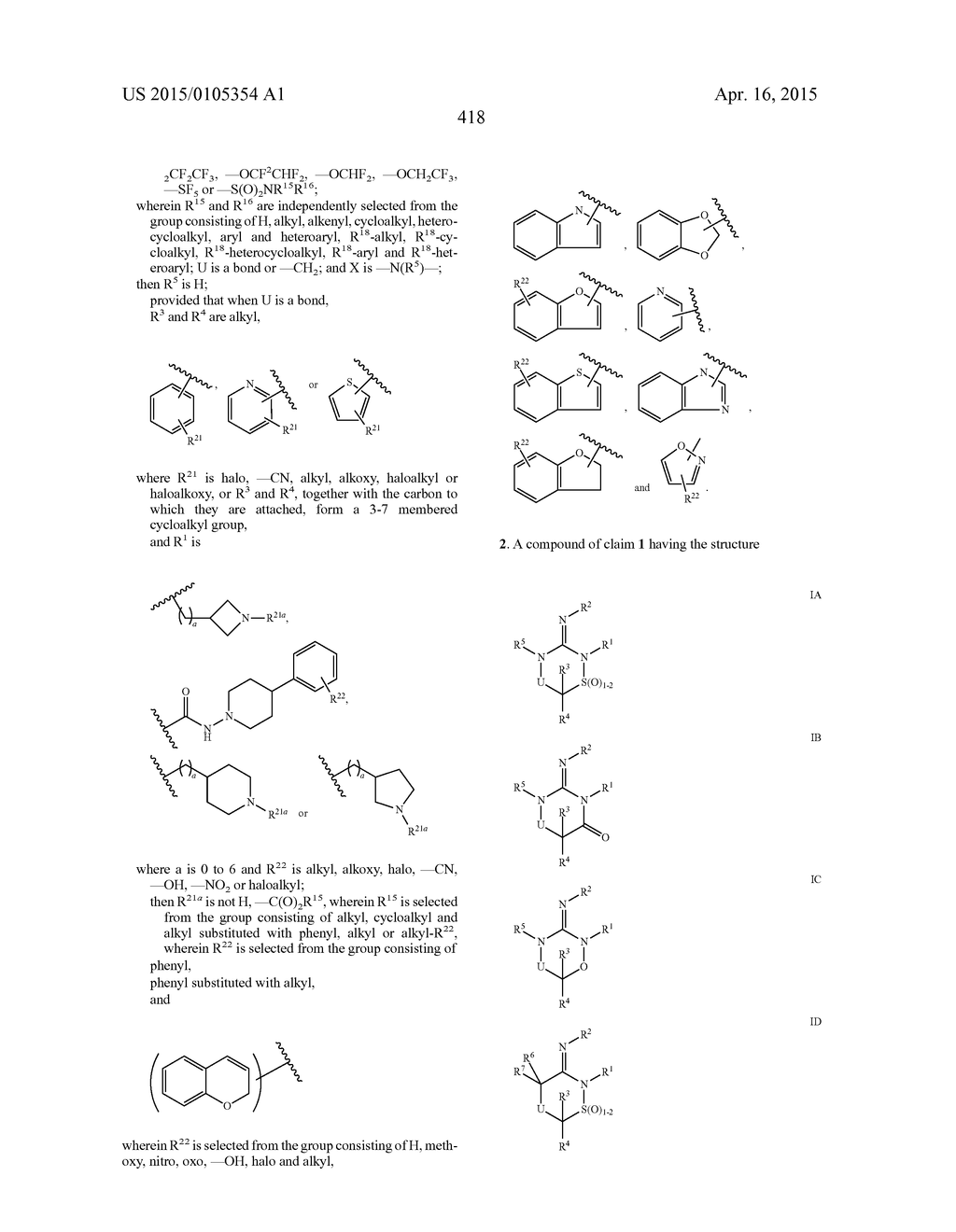 HETEROCYCLIC ASPARTYL PROTEASE INHIBITORS - diagram, schematic, and image 418